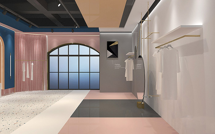 女服饰直播间设计-深圳展厅设计