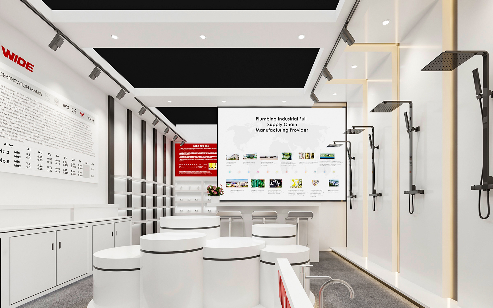 展览展台设计中的灯光运用 展览展台设计中的灯光运用