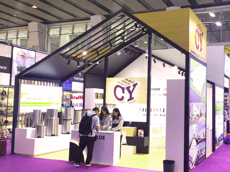CY TOP PTE.LTD.的第136届获奖广交会展位设计搭建图片 CY TOP PTE.LTD.的第136届获奖广交会展位设计搭建图片