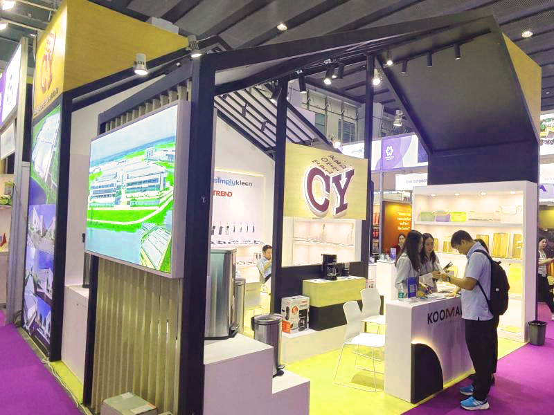 CY TOP PTE.LTD.的第136届获奖广交会展位搭建图片 CY TOP PTE.LTD.的第136届获奖广交会展位搭建图片