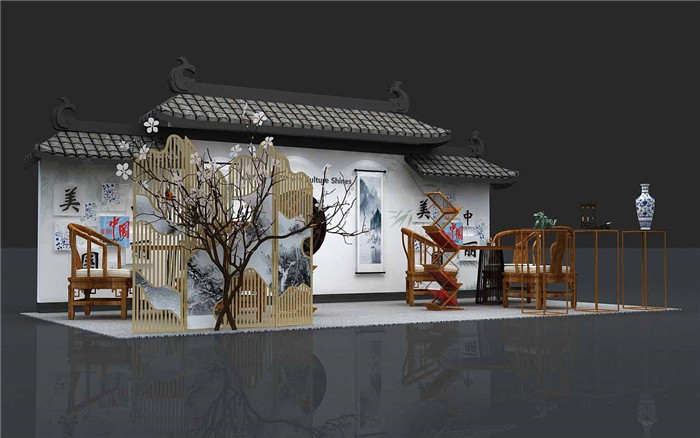 南通展览会设计效果图片