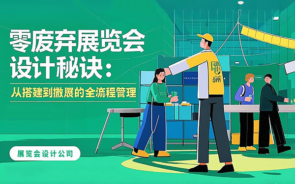 零废弃展览会设计秘诀:从搭建到撤展的全流程管理